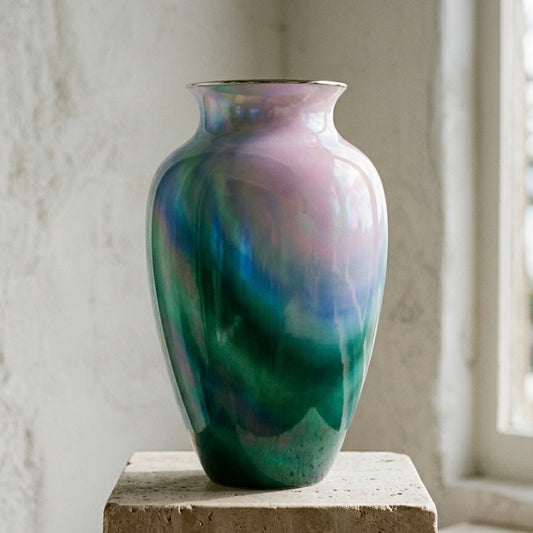"Aurora Borealis" Vase